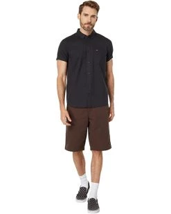 RVCA Shirts & Tops That'll Do Stretch Short Sleeve -RVCA Shop 61BE1bQZZTL. AC SR736920
