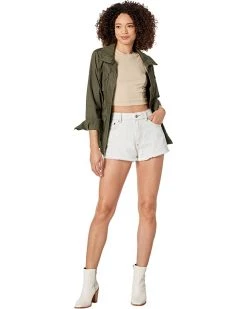 RVCA Elle Denim Shorts 9 RVCA Elle Denim Shorts -RVCA Shop 61oIqsEykEL. AC SR736920