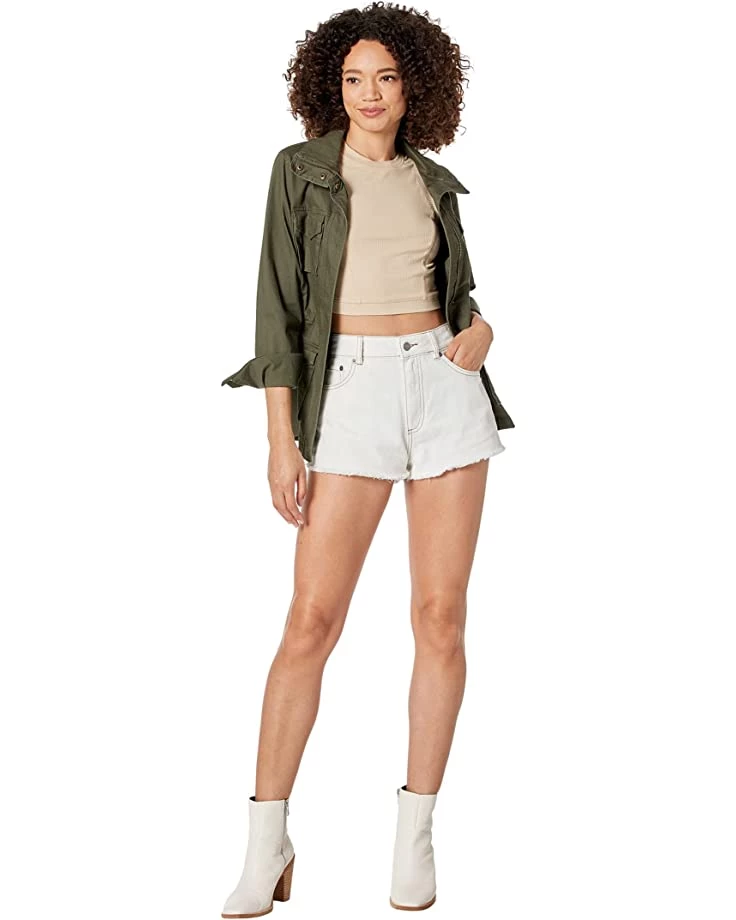 RVCA Elle Denim Shorts 6 RVCA Elle Denim Shorts - Image 4