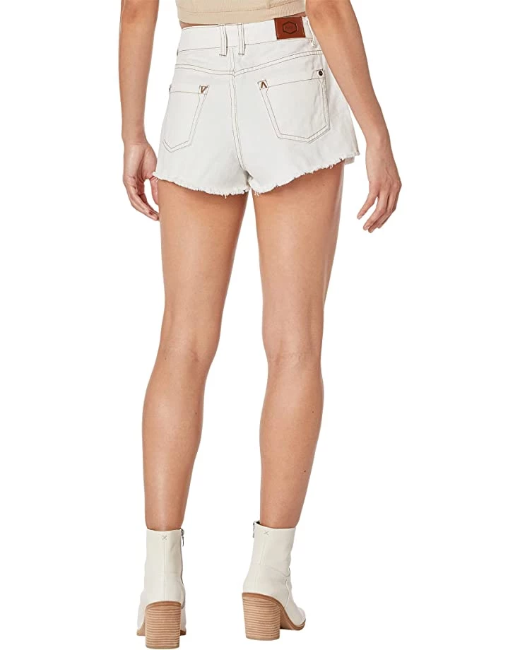 RVCA Elle Denim Shorts 4 RVCA Elle Denim Shorts - Image 2