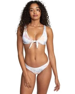 RVCA Swimwear Women's Standard Tie Front Swimsuit Bikini Top 9 RVCA Swimwear Women's Standard Tie Front Swimsuit Bikini Top -RVCA Shop 71 byGytDSL. AC SR736920