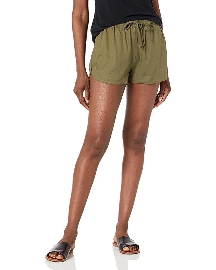 RVCA Shorts Women's Grounded Coverup Short 3 RVCA Shorts Women's Grounded Coverup Short