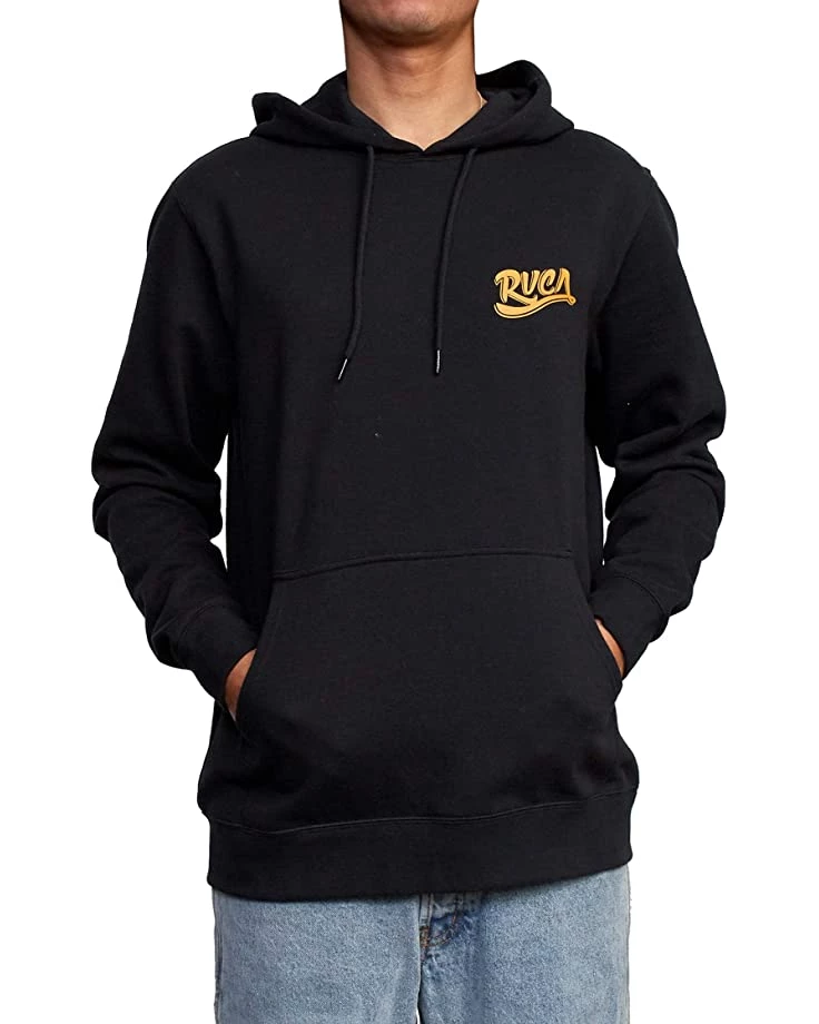 RVCA Hoodies & Sweatshirts Men's Graphic Fleece Pullover Hoodie Sweatshirt 6 RVCA Hoodies & Sweatshirts Men's Graphic Fleece Pullover Hoodie Sweatshirt - Image 4