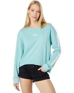 RVCA Shirts & Tops VA Check Long Sleeve Tee
