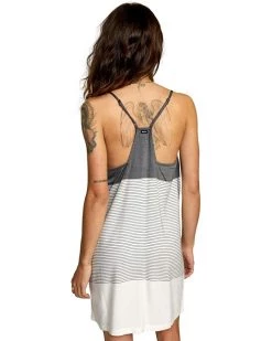 RVCA Dresses Women's Jade Woven Spaghetti Strap Dress -RVCA Shop 711R3TAhDKL. AC SR736920