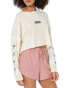 RVCA Shirts & Tops Palms Long Sleeve Tee