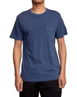 RVCA Shirts & Tops Men's PTC Pigment Dye Short Sleeve Premium Tee Shirt
