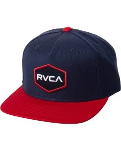 RVCA Hats Men's Adjustable Snapback Straight Brim Hat -RVCA Shop 714uZtiFryL. AC SR736920
