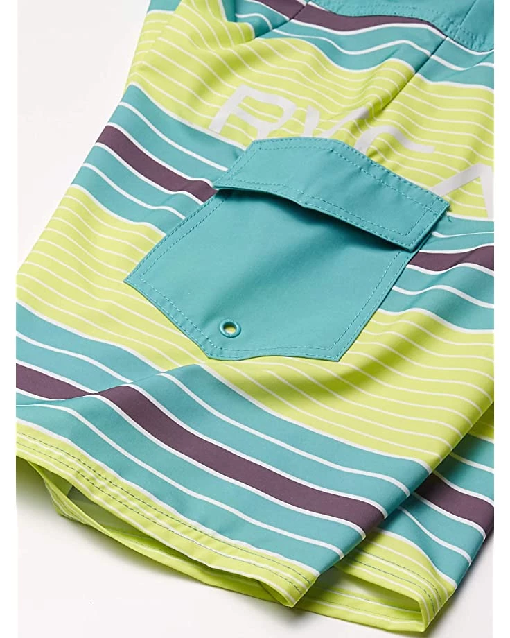 RVCA Swimwear Boys' Uncivil Stripe Trunk 6 RVCA Swimwear Boys' Uncivil Stripe Trunk - Image 4