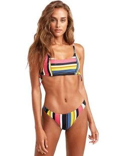 RVCA Swimwear Women's Standard Bolsa Medium Coverage Bikini Bottom