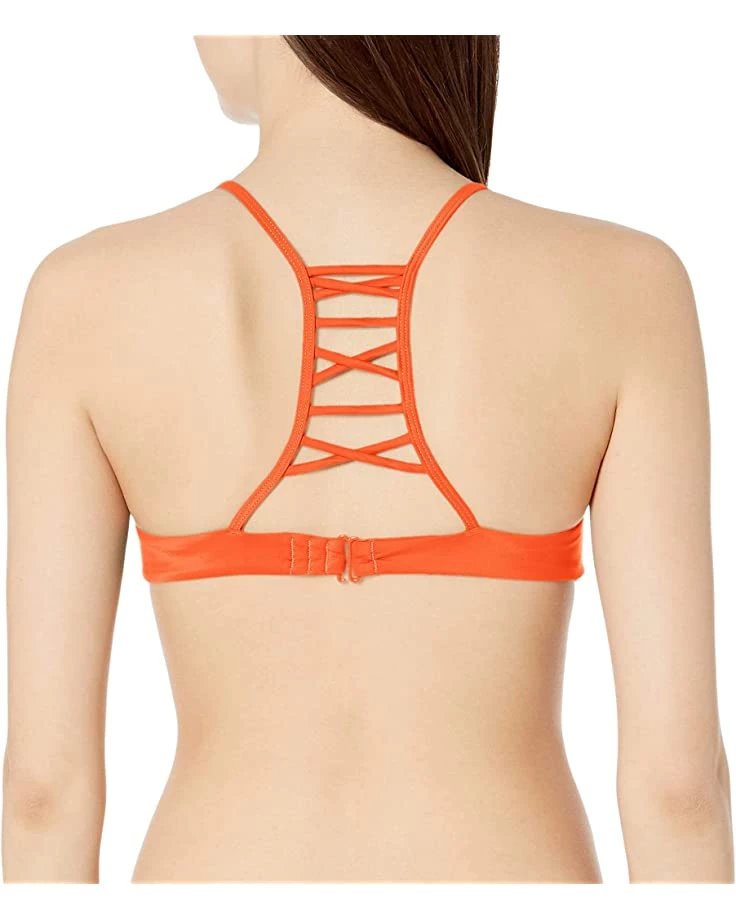 RVCA Swimwear Women's Standard Solid Bralette Bikini Top 4 RVCA Swimwear Women's Standard Solid Bralette Bikini Top - Image 2