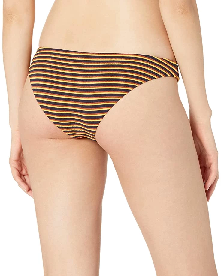 RVCA Swimwear Women's Standard Bondi Stripe Medium Coverage Bikini Bottom 4 RVCA Swimwear Women's Standard Bondi Stripe Medium Coverage Bikini Bottom - Image 2