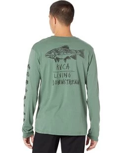 RVCA Shirts & Tops Downstream L/S Tee