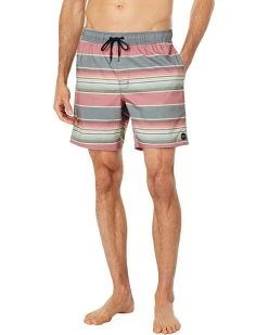 RVCA Swimwear Barnes 17" Elastic Shorts -RVCA Shop 71NBupujNDL. AC SR736920