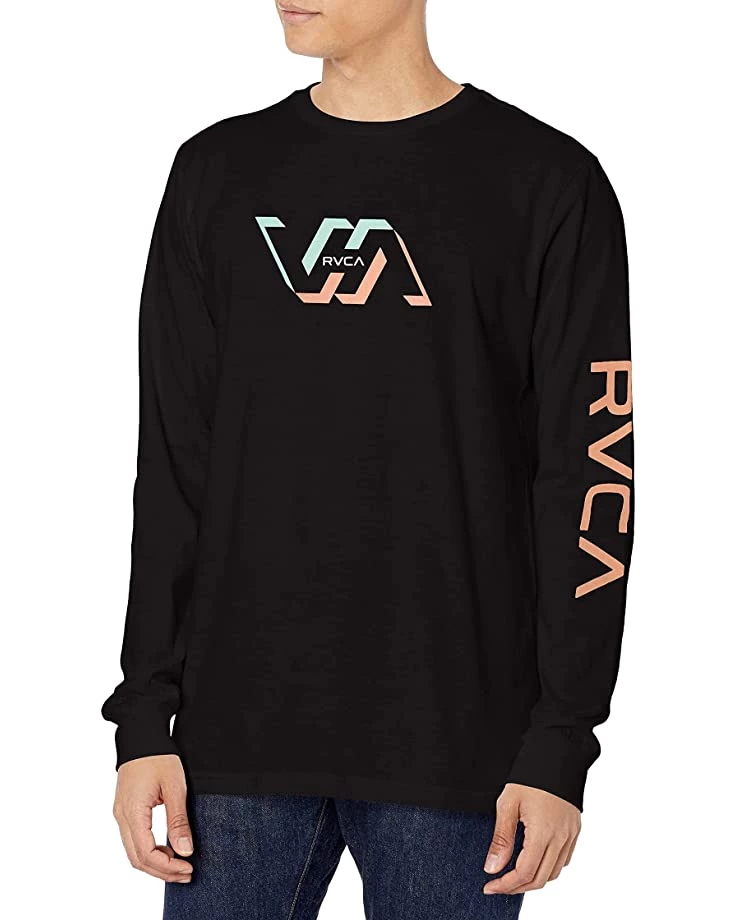 RVCA Shirts & Tops Men's Graphic Long Sleeve Crew Neck Tee Shirt 3 RVCA Shirts & Tops Men's Graphic Long Sleeve Crew Neck Tee Shirt