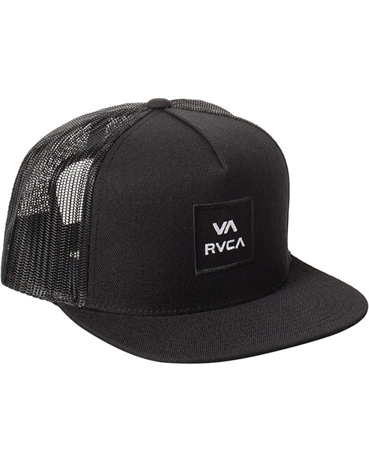 RVCA Hats Men's Adjustable Snapback Trucker Hat 5 RVCA Hats Men's Adjustable Snapback Trucker Hat - Image 4