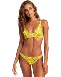 RVCA Swimwear Women's Standard Daizy Medium Coverage Bikini Bottom