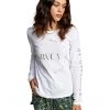 RVCA Shirts & Tops Women's Red Stitch Long Sleeve Graphic Tee Shirt -RVCA Shop 71cezDcpZCL. AC SR736920