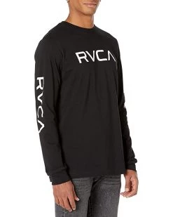 RVCA Shirts & Tops Men's Graphic Long Sleeve Crew Neck Tee Shirt -RVCA Shop 71q7S0zau8L. AC SR736920