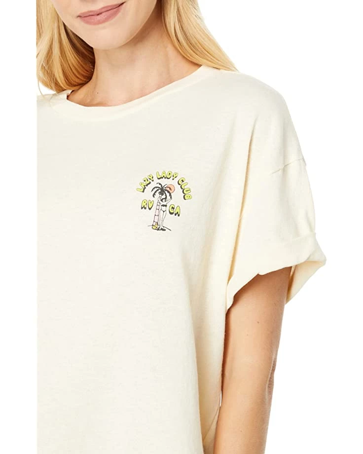 RVCA Shirts & Tops Lazy Club Short Sleeve Tee 5 RVCA Shirts & Tops Lazy Club Short Sleeve Tee - Image 3