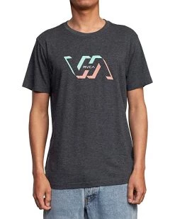 RVCA Shirts & Tops Men's Premium Red Stitch Short Sleeve Graphic Tee Shirt