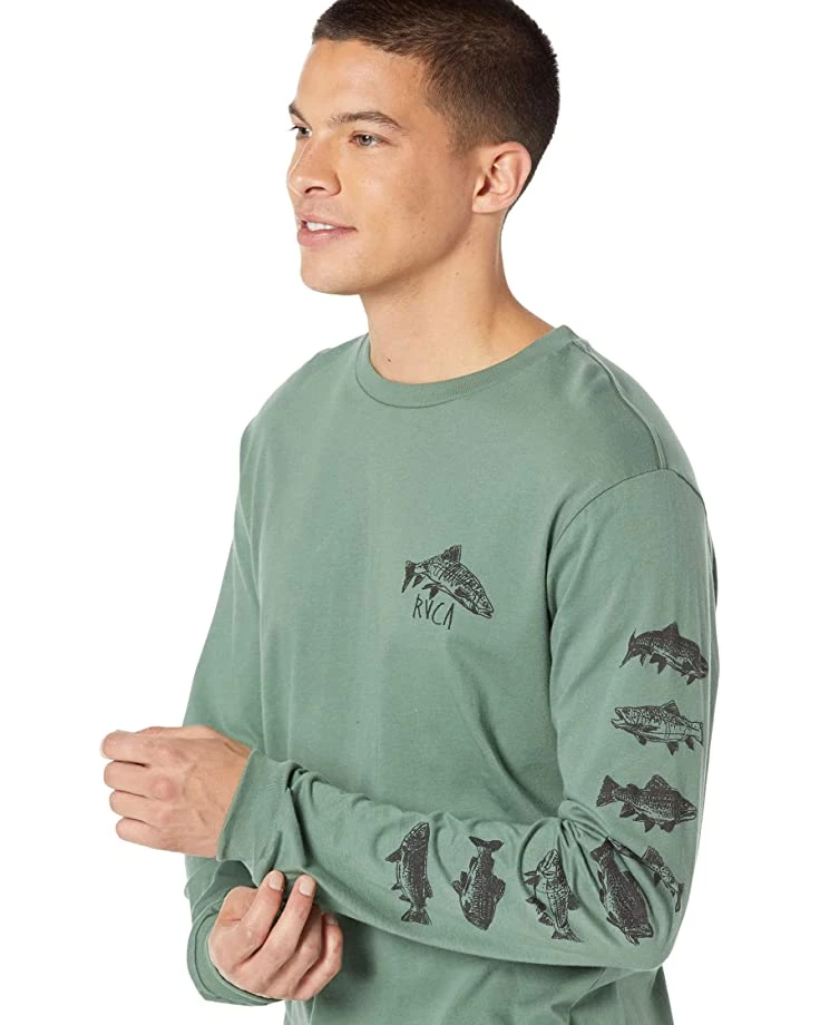 RVCA Shirts & Tops Downstream L/S Tee 5 RVCA Shirts & Tops Downstream L/S Tee - Image 3