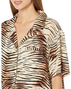 RVCA Shirts & Tops Wavy Short Sleeve Button-Up -RVCA Shop 81OSrsA8fCL. AC SR736920