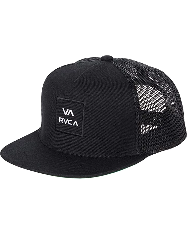 RVCA Kids Hats VA All The Way Trucker (Big Kids) 3 RVCA Kids Hats VA All The Way Trucker (Big Kids)