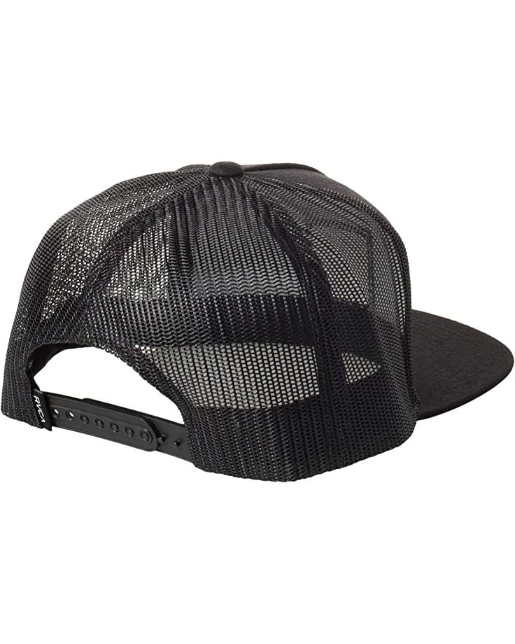 RVCA Hats Men's Adjustable Snapback Trucker Hat 6 RVCA Hats Men's Adjustable Snapback Trucker Hat - Image 5