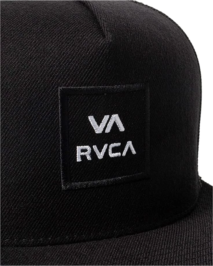 RVCA Hats Men's Adjustable Snapback Trucker Hat 3 RVCA Hats Men's Adjustable Snapback Trucker Hat - Image 2