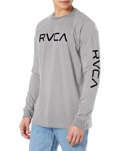 RVCA Shirts & Tops Men's Graphic Long Sleeve Crew Neck Tee Shirt