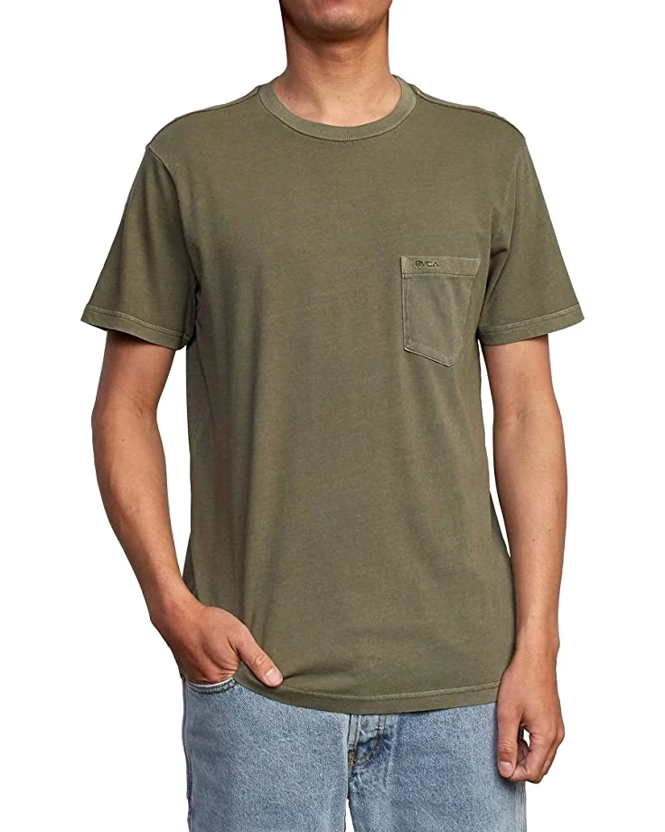 RVCA Shirts & Tops Men's PTC Pigment Dye Short Sleeve Premium Tee Shirt 4 RVCA Shirts & Tops Men's PTC Pigment Dye Short Sleeve Premium Tee Shirt - Image 2