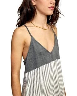 RVCA Dresses Women's Jade Woven Spaghetti Strap Dress -RVCA Shop 81qncSeEZHL. AC SR736920
