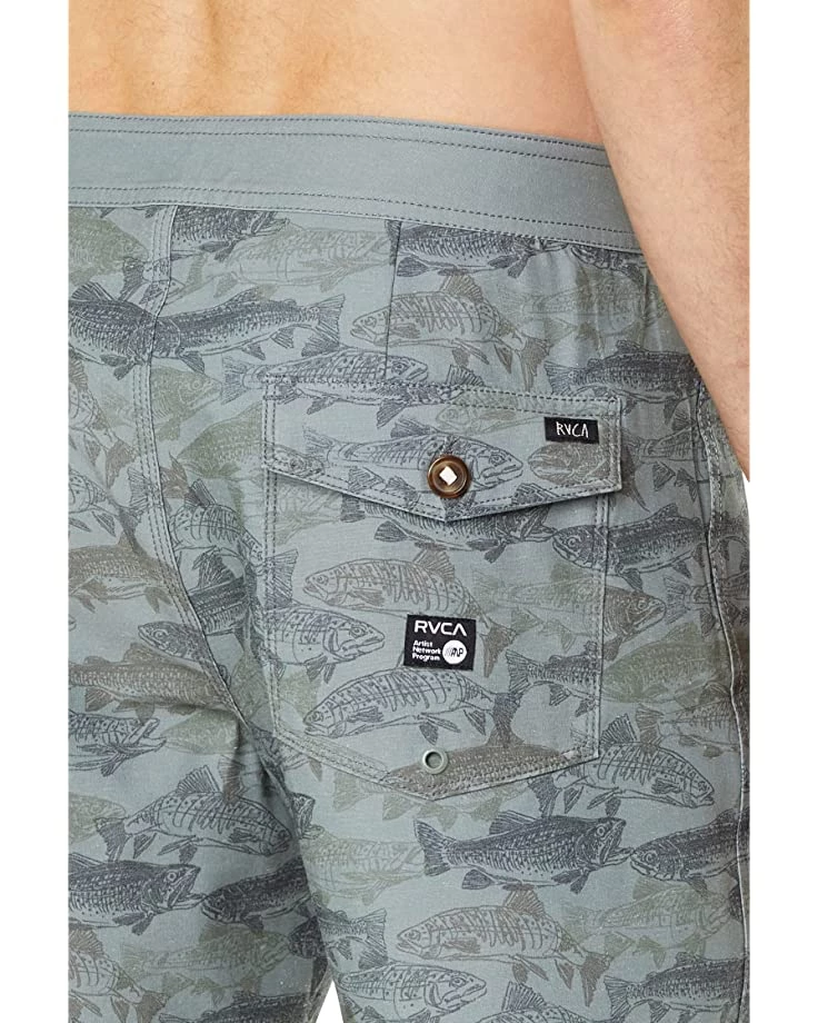 RVCA Swimwear Horton Fish Camo 17" Trunks 5 RVCA Swimwear Horton Fish Camo 17" Trunks - Image 3